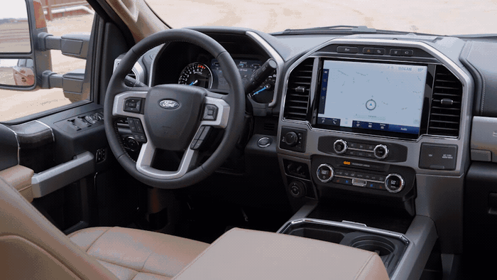 2022 Ford Super Duty Lariat GIF